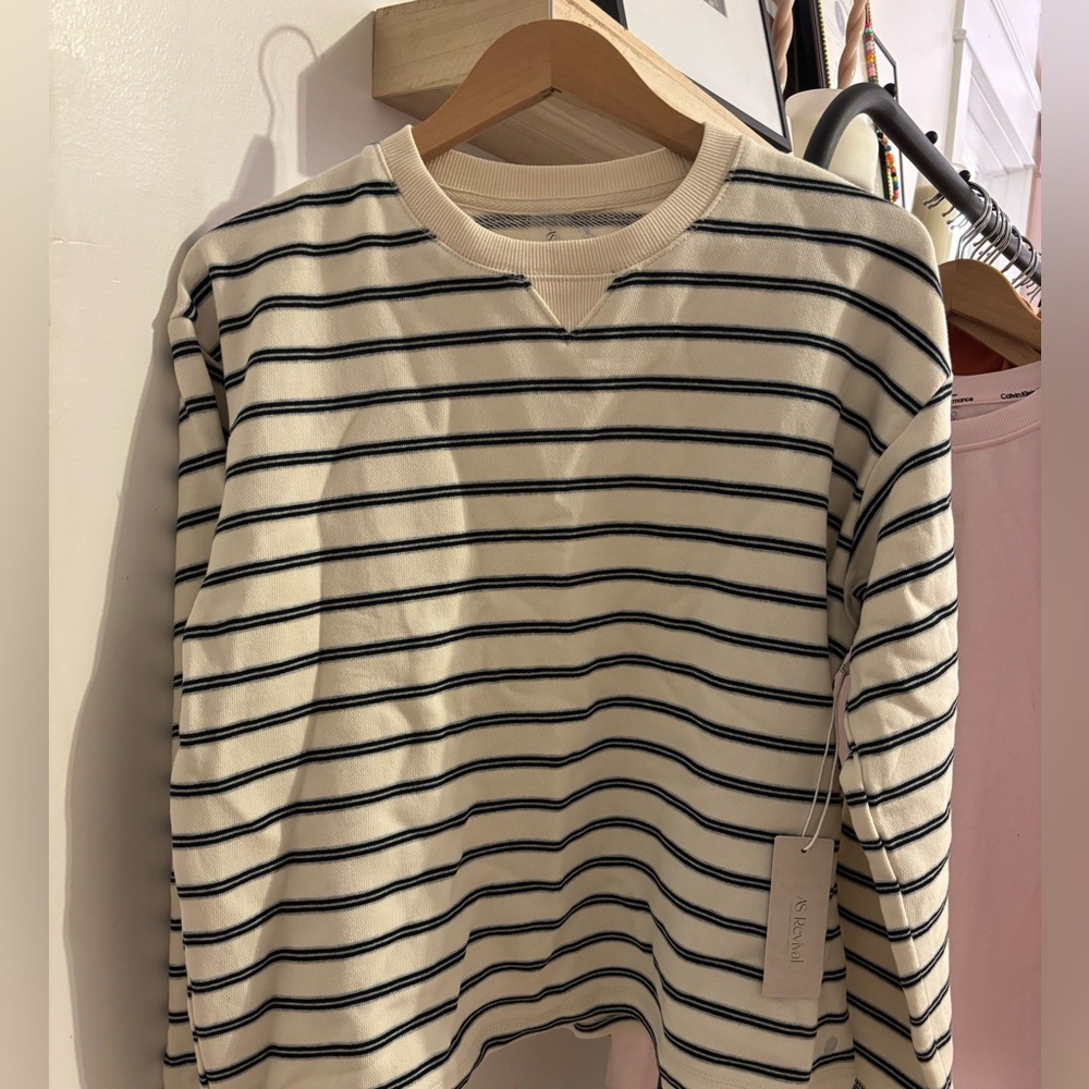 Altar’d State Stripe Crewneck